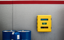 Armário para equipamentos de derramamento e de emergência